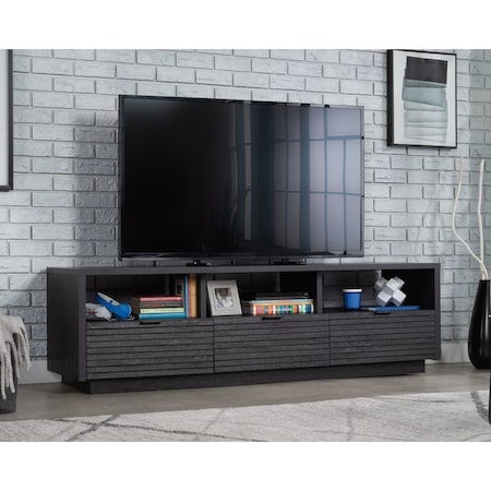 Sauder Harvey Park Entertainment Credenza Ro A2 , Accommodates up to a 70 in. TV weighing 95 lbs 433482